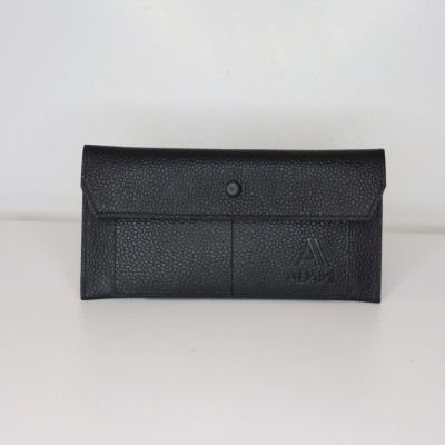 Adami Genuine Leather  Men’s  Black Wallet